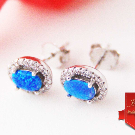 Prstan Modri opal