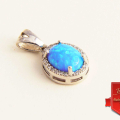 Ovalni Modri opal