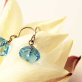 Uhani Blue topaz