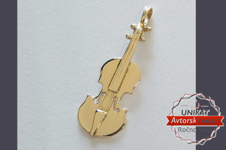 Obesek ali broška Violina