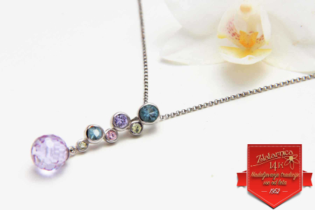 Srebrni obesek Pastel