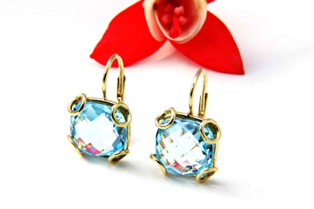 Uhani London blue