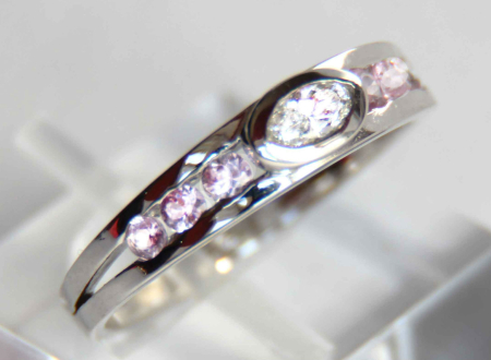 Prstan Rose&White