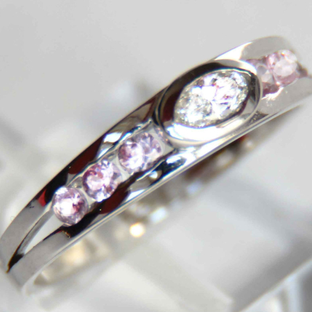 Prstan Rose&White