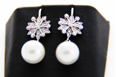 Uhani Snowflake