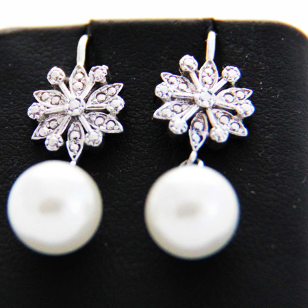 Uhani Snowflake