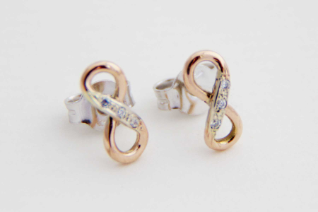Uhani Infinity rose