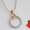 Uhani Infinity rose