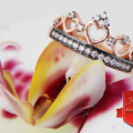 Prstan Rose crown