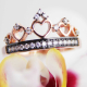 Prstan Rose crown