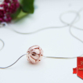 Obesek Filigran rose