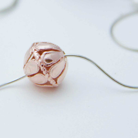 Obesek Filigran rose