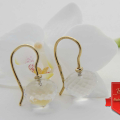 Uhani Rock crystal
