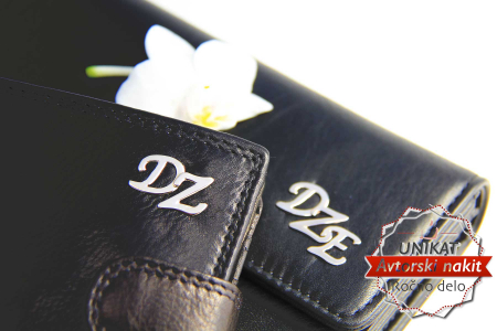 Monogramom za denarnico
